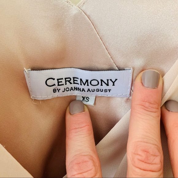 Ceremony by Joanna August Long Wrap Dress XS - Picture 6 of 10